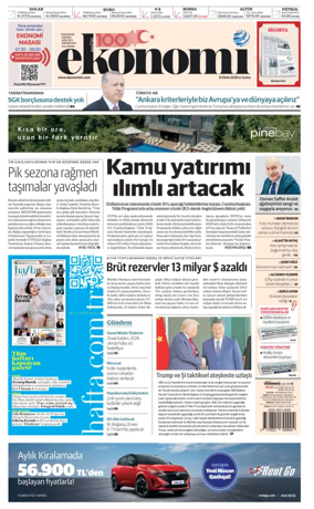 Cover of Dünya Gazetesi