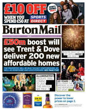 Cover of Burton Mail