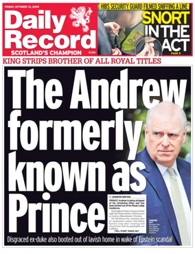 Cover of Daily Record