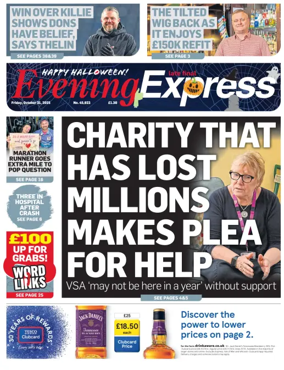 Cover of Evening Express (Extra Edition)