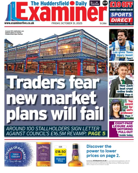 Cover of Huddersfield Daily Examiner