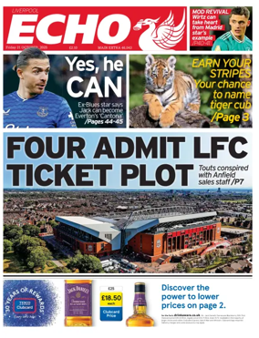 Cover of Liverpool Echo