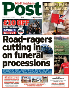 Cover of Nottingham Post