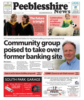 Cover of Peebleshire News