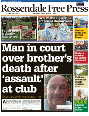 Cover of Rossendale Free Press