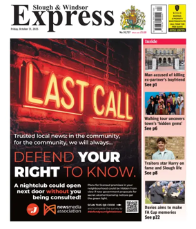 Cover of Slough Express