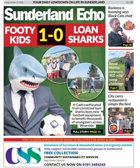 Cover of Sunderland Echo