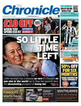 Cover of The Chronicle (South Tyneside and Durham)