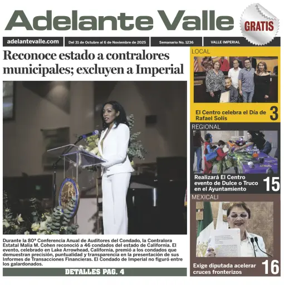Cover of Adelante Valle