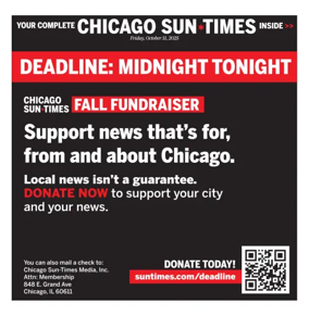 Cover of Chicago Sun-Times