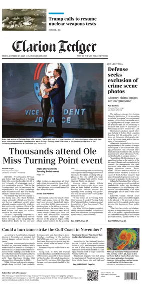 Cover of Clarion Ledger