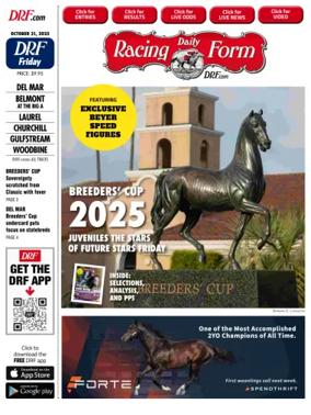 Cover of Daily Racing Form National Digital Edition
