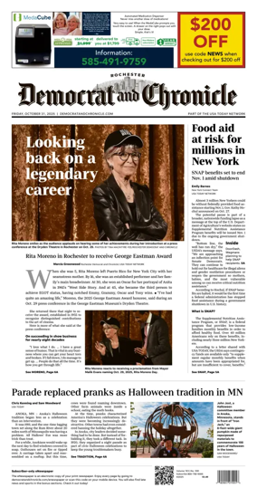 Cover of Democrat and Chronicle