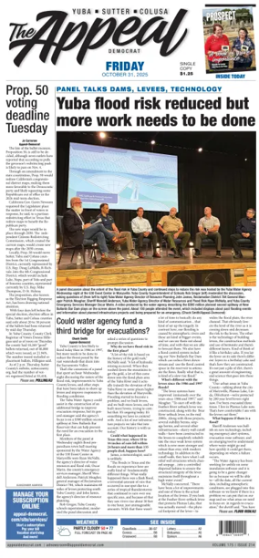 Cover of Marysville Appeal-Democrat    