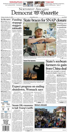 Cover of Northwest Arkansas Democrat-Gazette