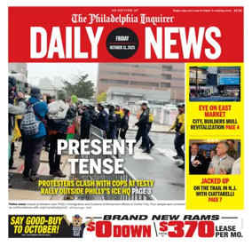 Cover of Philadelphia Daily News