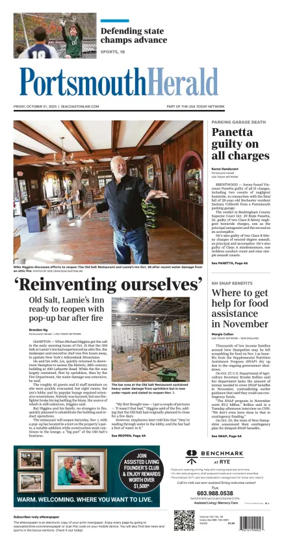 Cover of Portsmouth Herald