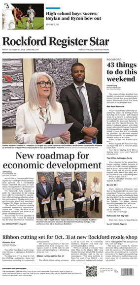 Cover of Rockford Register Star