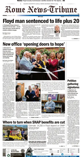 Cover of Rome News-Tribune