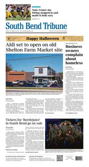 Cover of South Bend Tribune