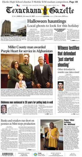 Cover of Texarkana Gazette