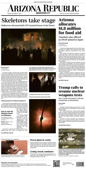 Cover of The Arizona Republic