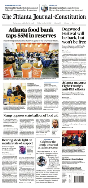 Cover of The Atlanta Journal-Constitution