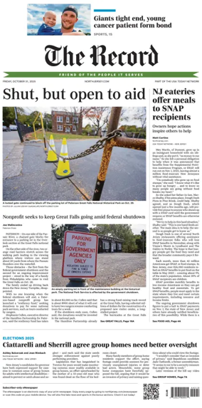 Cover of The Bergen Record