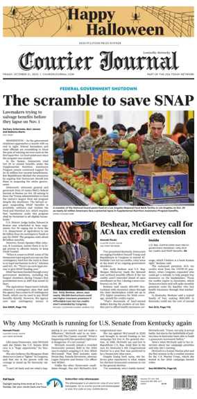 Cover of The Courier-Journal (Louisville)