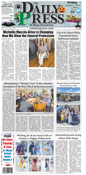 Cover of The Daily Press