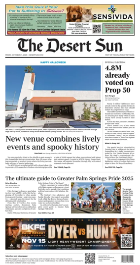 Cover of The Desert Sun