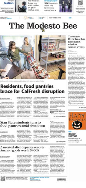 Cover of The Modesto Bee