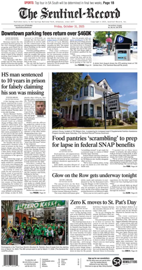 Cover of The Sentinel-Record