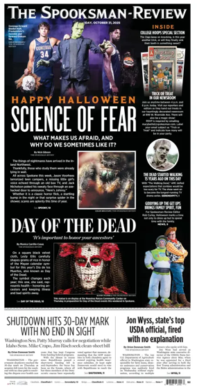 Cover of The Spokesman-Review (Spokane)