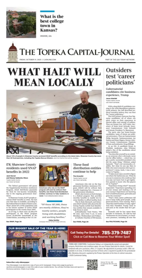 Cover of The Topeka Capital-Journal