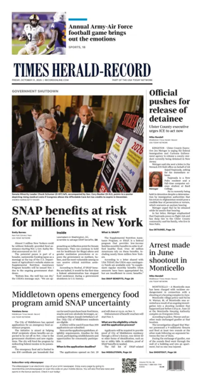 Cover of Times Herald-Record