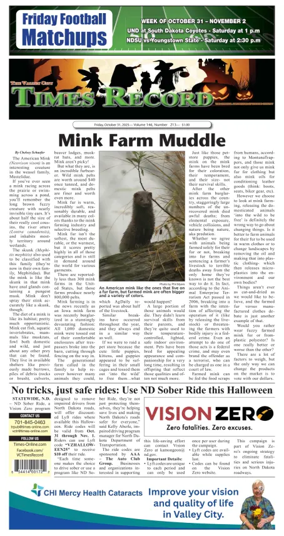 Cover of Valley City Times-Record