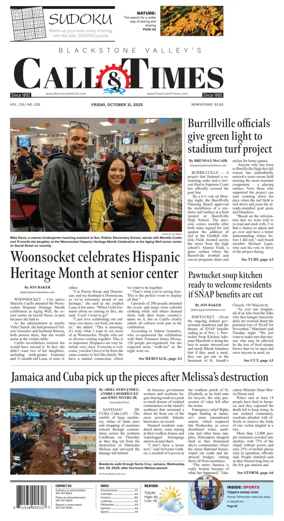 Cover of Woonsocket Call