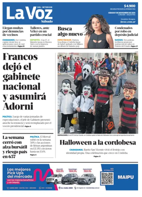 Cover of La Voz del Interior