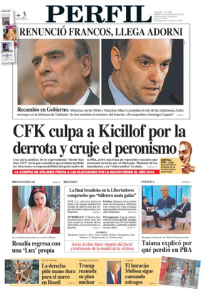 Cover of Perfil (Sabado)