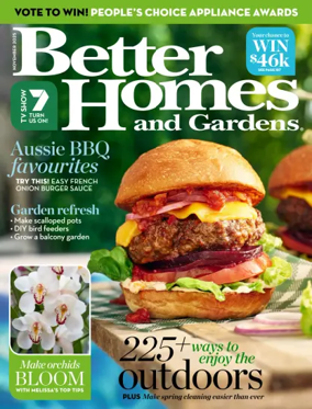 Cover of Better Homes and Gardens (Australia)
