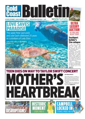 Cover of The Gold Coast Bulletin