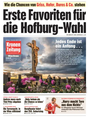 Cover of Kronen Zeitung