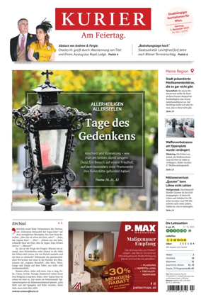 Cover of Kurier (Samstag)
