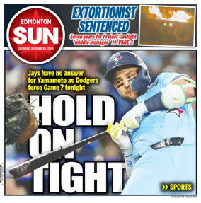 Cover of Edmonton Sun