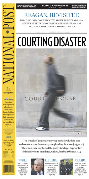 Cover of National Post - (Latest Edition)