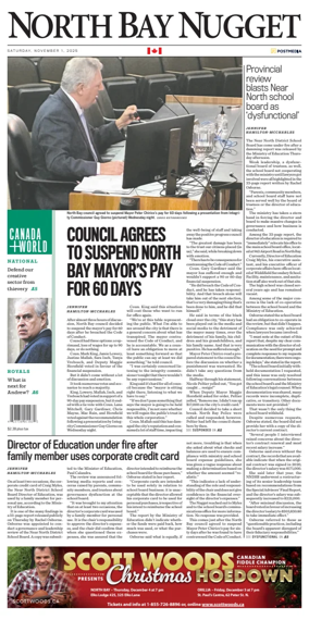 Cover of North Bay Nugget