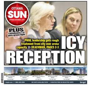 Cover of Ottawa Sun