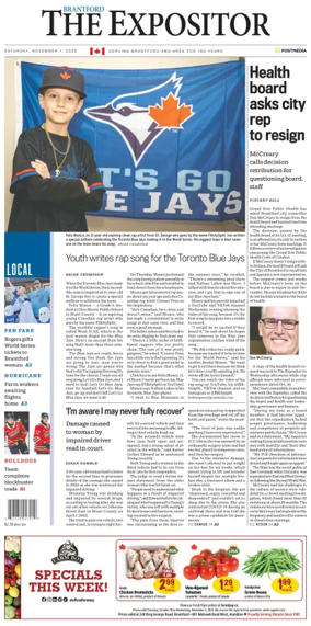 Cover of The Expositor (Brantford)