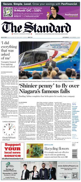 Cover of The Standard (St. Catharines)